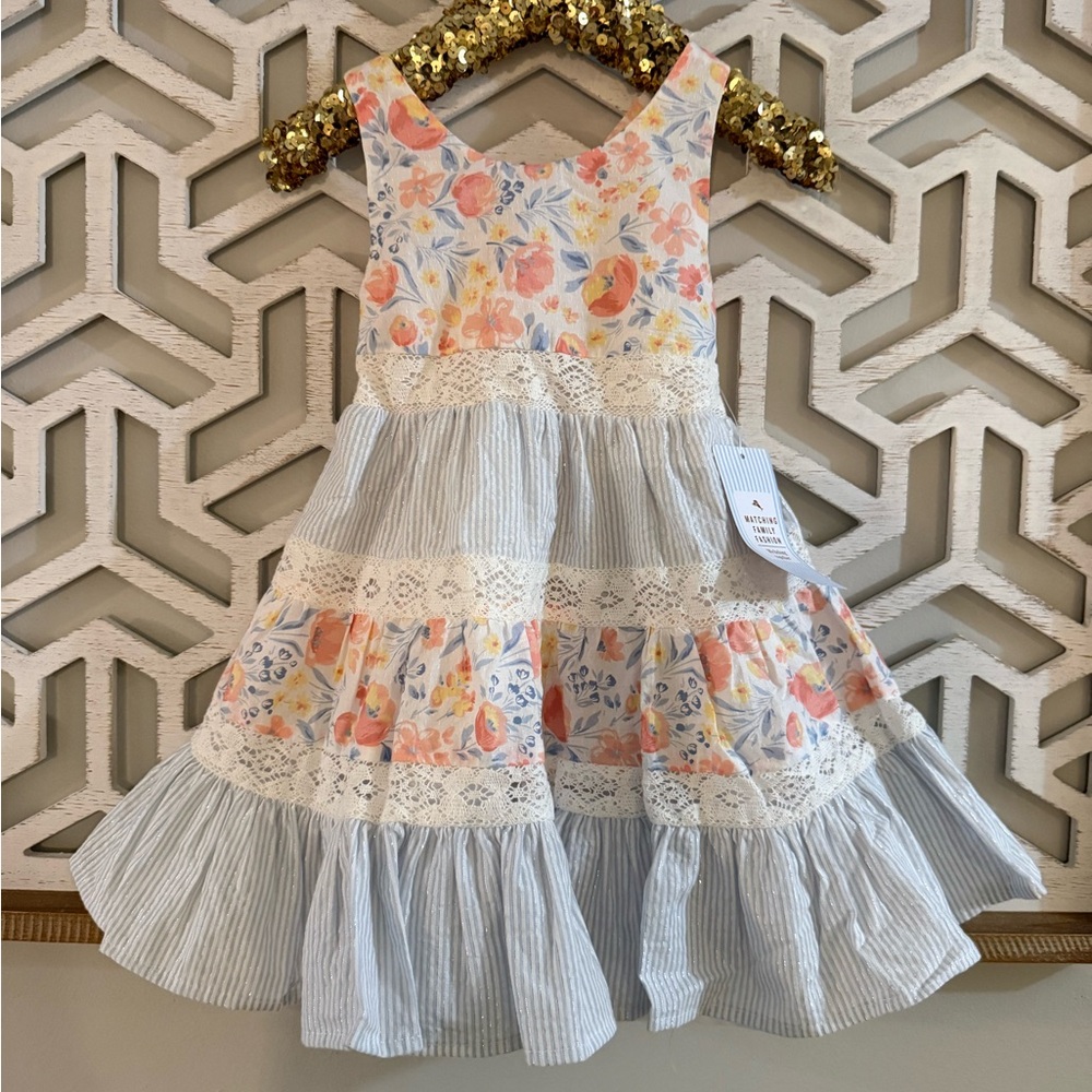 Gorgeous toddler dress that sparkles.
